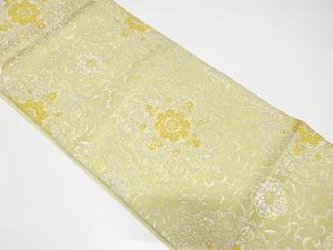 アンティーク　華紋唐草織り出し袋帯（材料）